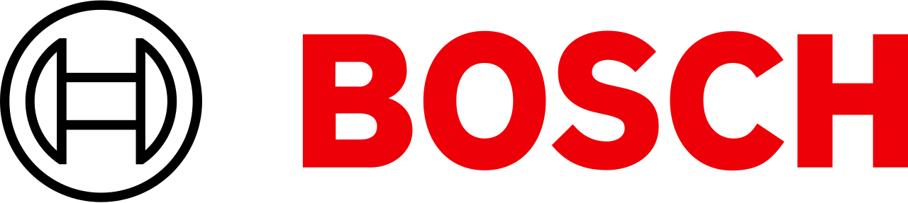 Customer Logo Bosch, bosch written in red - Full service Digital Agency SUNZINET