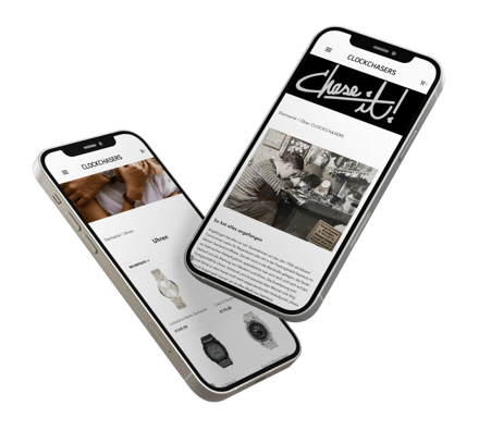 CLOCKCHASERS | Shopify-Onlineshop | SUNZINET