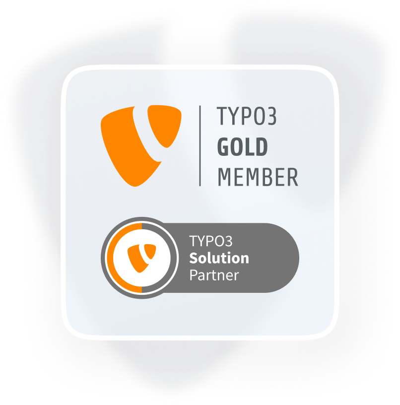 Auszeichnung für Typo3 Gold Member - TYPO3 Agentur SUNZINET