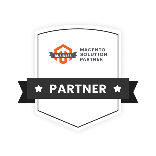 Magento Business Solution Partner Badge (Onlineshop-Software & Open-Source-E-Commerce-Plattform)