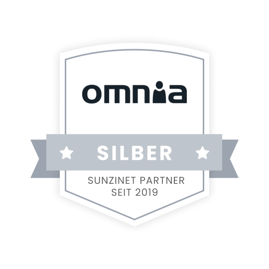 SUNZINET als Omnia Agentur ist offizieller Omnia Silver Partner