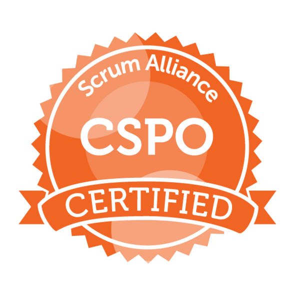 Scrum Alliance CSPO Certified Badge
