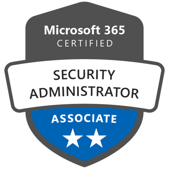 Sunzinet Microsoft 365 Certified Security Administrator Associate Badge