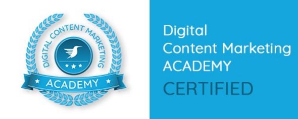 digital content marketing academy certificate