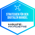Strategy for Digital transformation haufe akademie Badge - Digital strategy and consulting agency SUNZINET