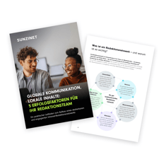 Globale Kommunikation, lokaler Content: 5 Erfolgsfaktoren für Ihr Redaktionsteam