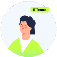 Junge Frau mit gelbem Pullover, Symbol für ein IT-Team | Change Management Prozess SUNZINET