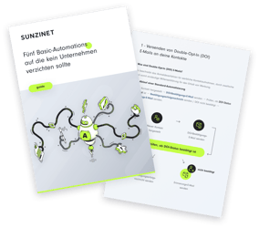 Leitfaden | Fünf Basic-Automations auf die kein Unternehmen verzichten sollte