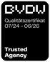 BVDW Qualitätszertifikat - BVDW Trusted Agency - Intelligente Suchfunktion mit SUNZINET