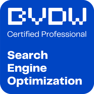 Certified Professional - SEO - BVDW - SEO Agentur SUNZINET