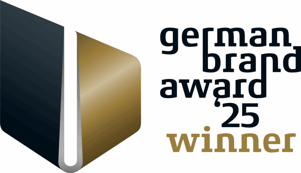 German Brand Award winner 2025 - Storyblok Agentur SUNZINET