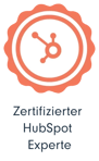Zertifiziert HubSpot Expert Siegel