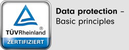 TÜV certification Data Protextion Basic principles -- AI Knowledge Management ChatBot Development Agency SUNZINET