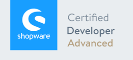 Certified Shopware developer advanced certificate - Shopware partner agency SUNZINET