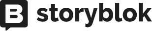 Storyblok Logo Schwarz