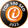 I business top 100 SEO badge - Storyblok Agentur SUNZINET