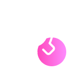 Glühbirne mit Zahnrad Icon | KI-Hub von SUNZINET