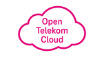 Circle Partner Open Telekom Open Telekom Cloud Logo in Magenta