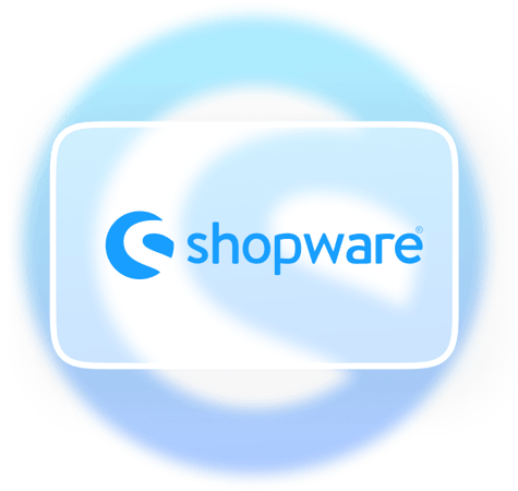 Shopware logo in blue - Gameseal gaming platform development with Shopware 6 - SUNZINET