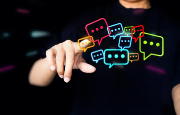 AI-powered chatbots for business header