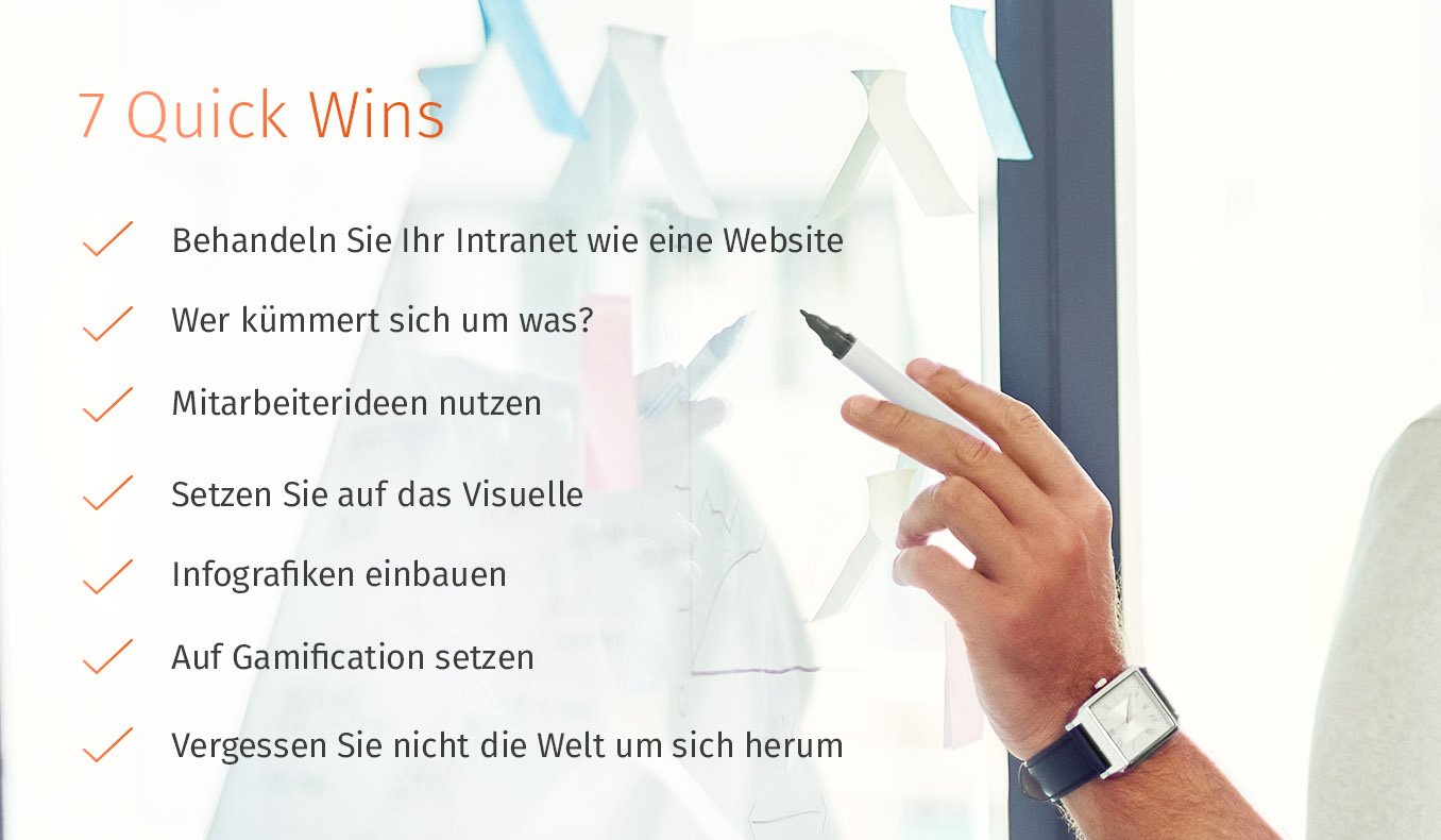 7 Quick Wins Intranet