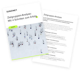 Zielgruppenanalyse im E-Commerce von der SUNZINET Digitalagentur. B2B- und B2C E-Commerce wird gleichermaßen berücksichtigt.