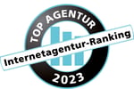 SUNZINET Top Internet Agency Badge - Storyblok Agentur SUNZINET