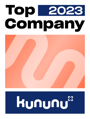 Kununu Top Company Badge_2023 - Digitalagentur SUNZINET