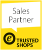 Trusted Shop logo - Digitalagentur für E-Commerce - gelb und weiß grpß