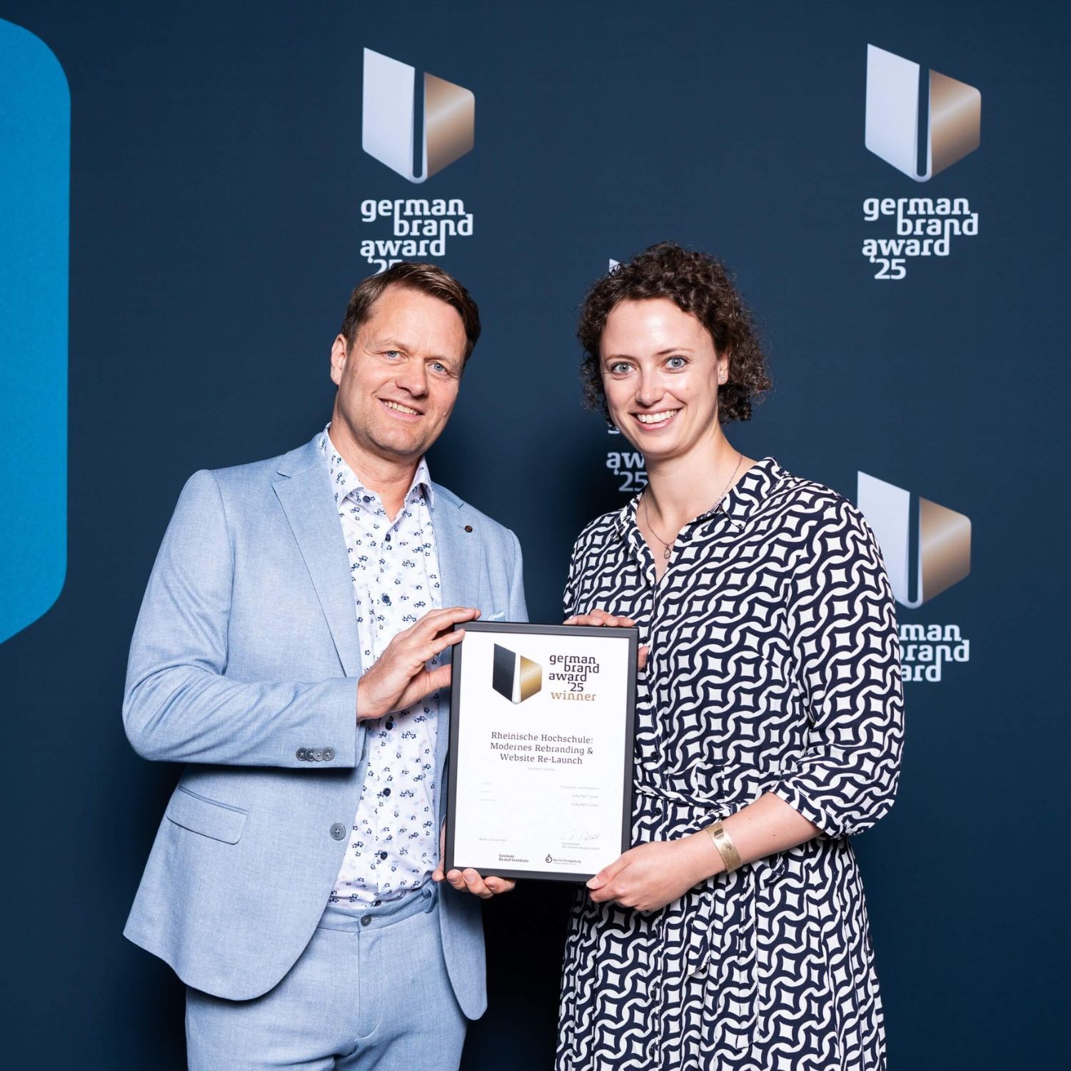 German Brand Award für Rebranding der Rheinischen Hochschule Köln