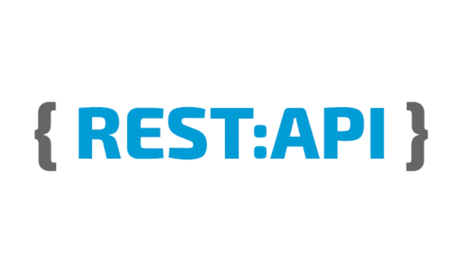 REST_API Logo in Blau und Schwarz Digitalagentur für Systemintegration und Prozessautomatisierung